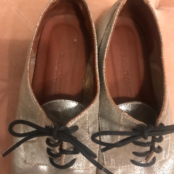 Rachel Comey Novak rare silver Oxford flats 6/6.5 - Picture 6 of 8
